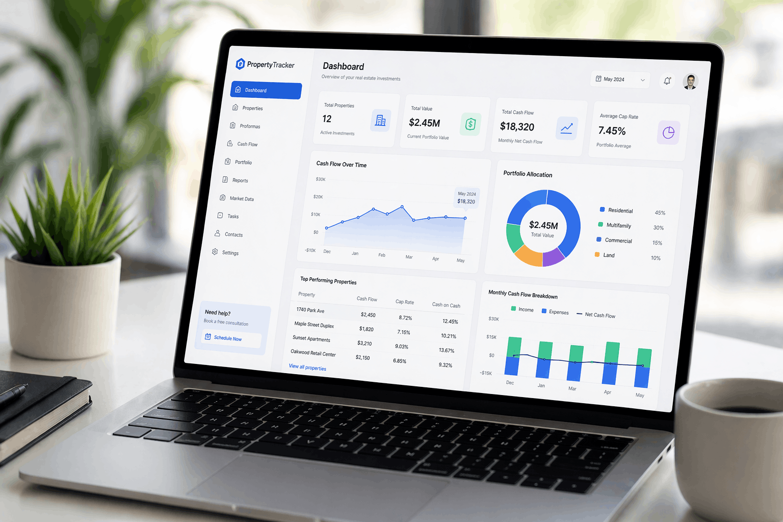 Business woman on phone